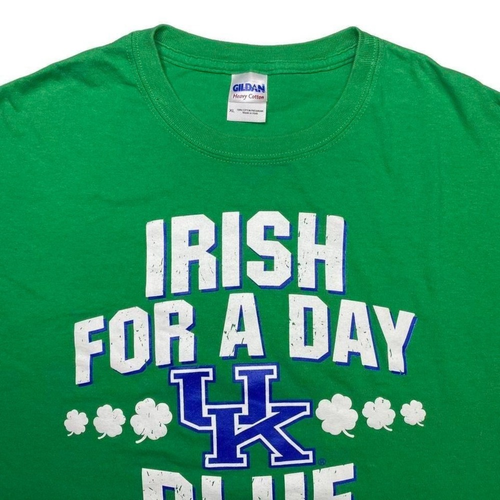 Vintage Kentucky Wildcats x St Patrick's Day Irish green shirt